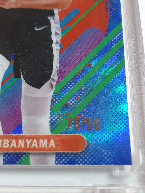 2025 Topps Finest Victor Wembanyama #264 RARE BLUE /99 Refractor
