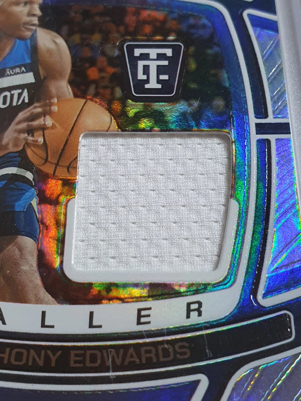 2024 Totally Certified Anthony Edwards #PATCH SILVER /99 Game Worn Jersey - Rare
