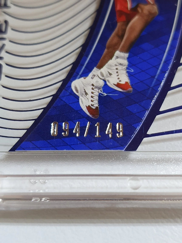 2015-16 Panini Clear Vision Allen Iverson #132 ACETATE BLUE /149 Foil - Rare