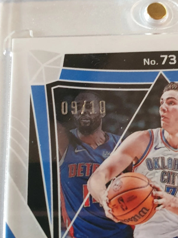 2023 Panini Obsidian Josh Giddey #73 GOLD FLOOD ELECTRIC ETCH /10 Holo - Rare