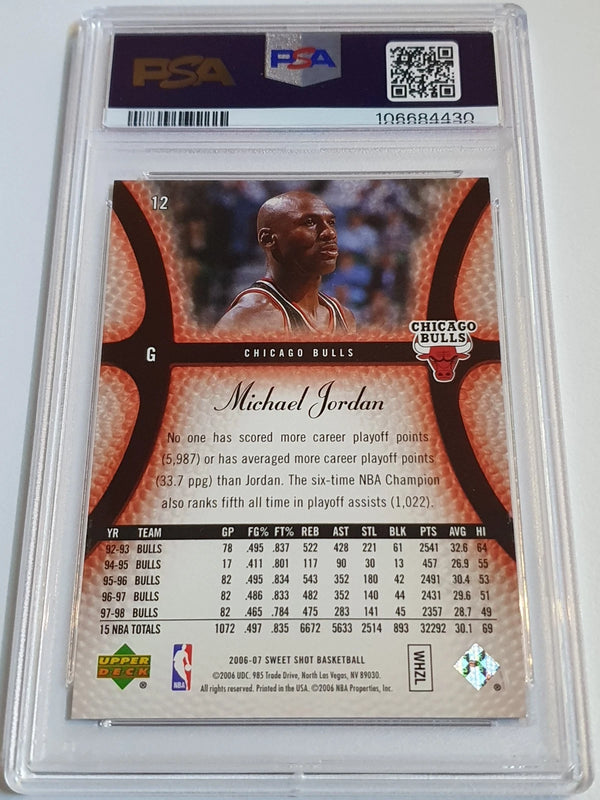2006 Upper Deck Sweet Shot Michael Jordan #12 - PSA 8 (POP 26)