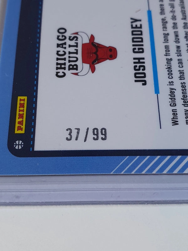 2024 Panini Donruss Optic Josh Giddey #120 RED /99 Holo (Bulls) - Rare