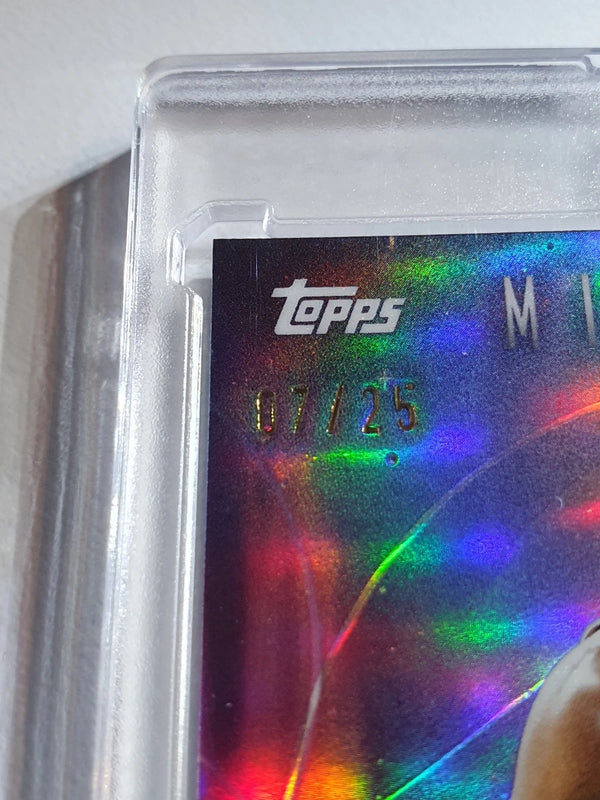 2025 Topps Midnight Kevin Durant #35 MOONRISE /25 Holo - Ready to Grade