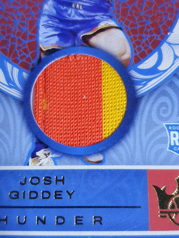 2021 Court Kings Josh Giddey Rookie #PATCH /25 PRIME Jersey - Rare