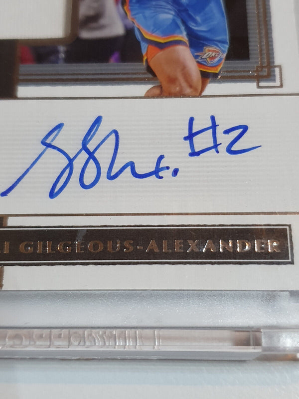 2019 One and One Shai Gilgeous-Alexander PATCH AUTO /99 Game Jersey - Sealed