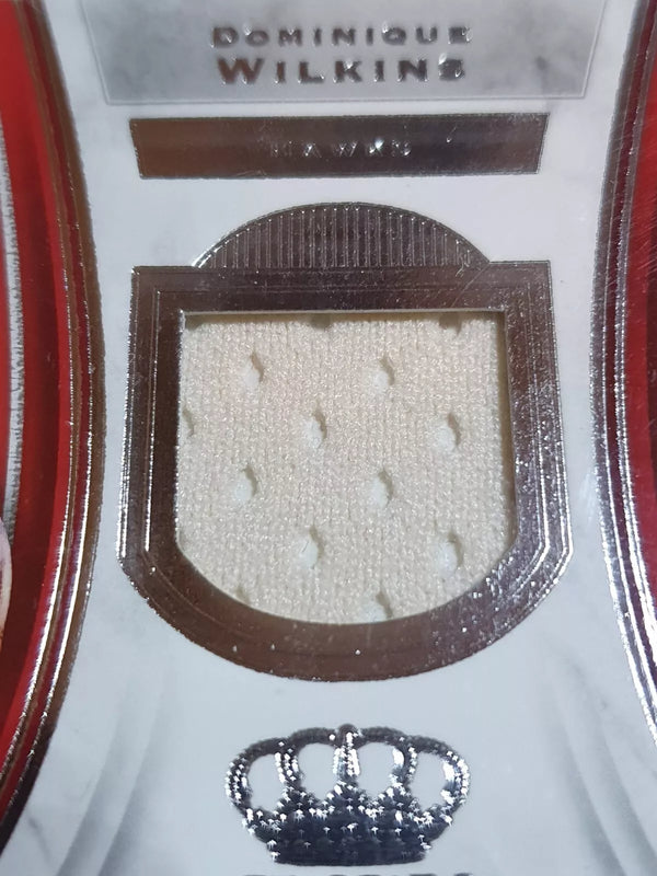 2018 Panini Crown Royale Dominique Wilkins #PATCH Game Worn Jersey - Rare