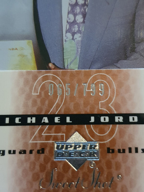 2003 UD Sweet Shot Michael Jordan #141 /799 MJ Sweetness - Ready to Grade