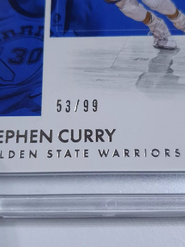 2017 Panini Encased Stephen Curry #1 SILVER /99 Foil Edition - Ready to Grade