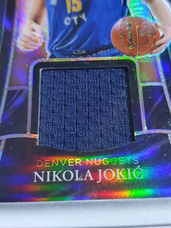 2020 Panini Select Nikola Jokic #PATCH COPPER /49 Game Worn Jersey - Rare