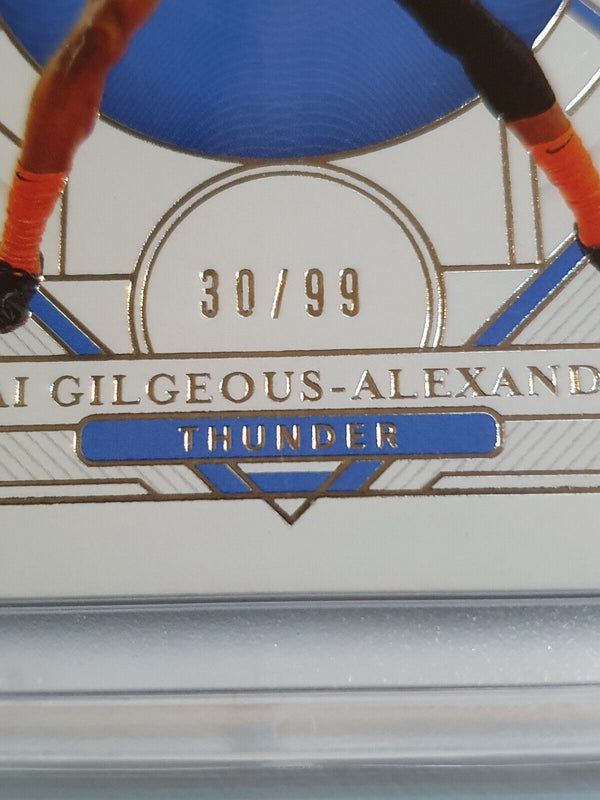 2020 National Treasures Shai Gilgeous-Alexander #57 SILVER /99 Foil Edition Rare