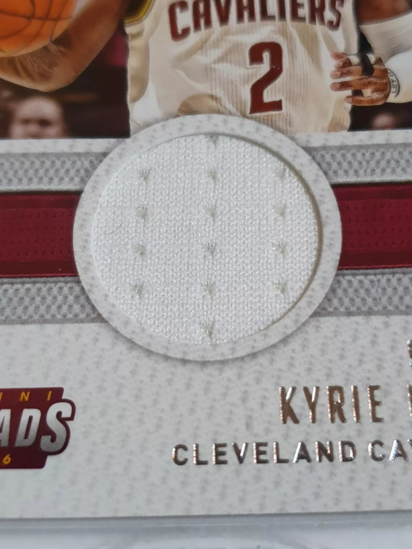 2015 Panini Threads Kyrie Irving #PATCH 99/99 Game Worn Jersey - Ready to Grade