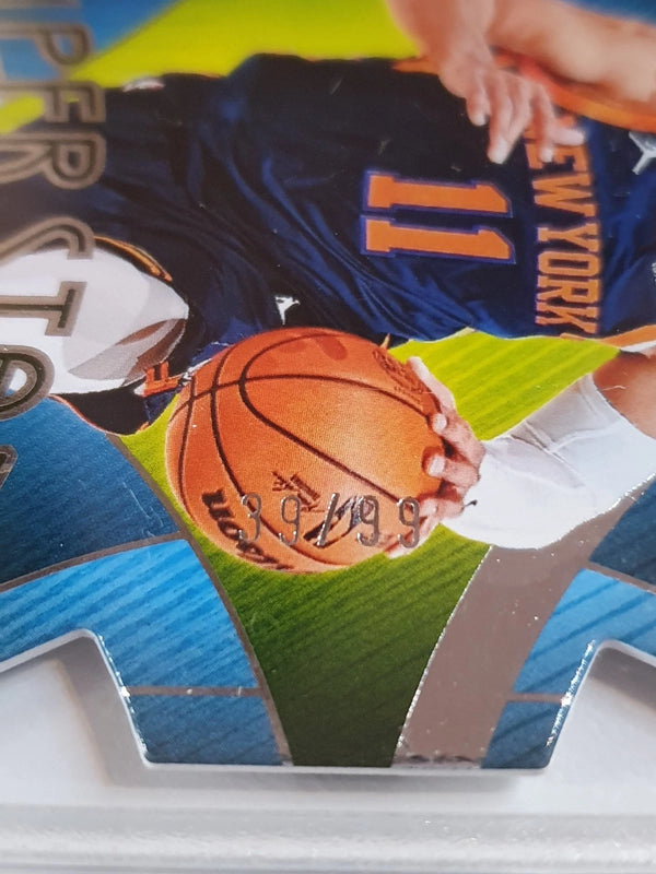 2024 Panini Silhouette Jalen Brunson #8 SILVER /99 Die-Cut Superstars - Rare