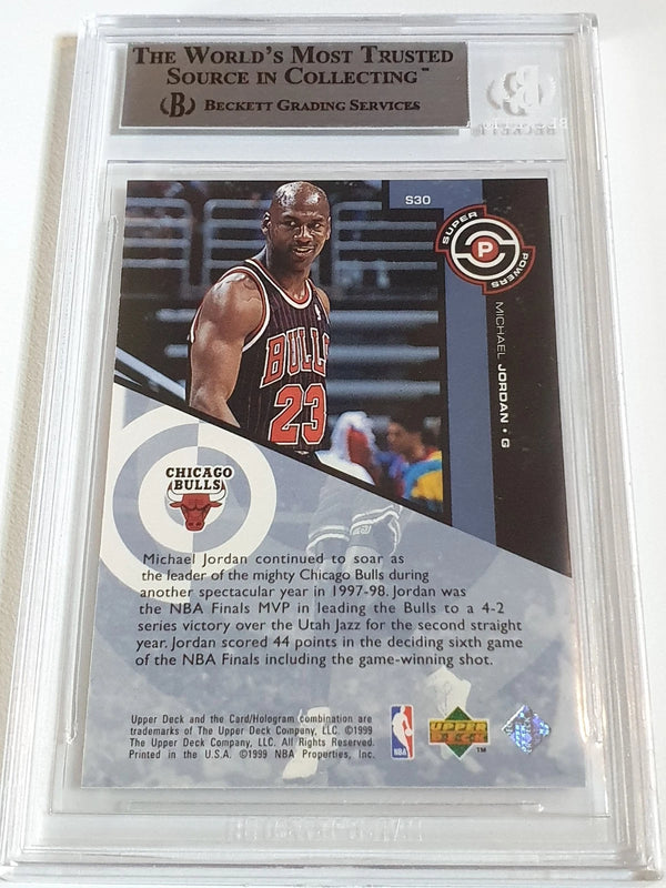 1998 Upper Deck Michael Jordan #S30 Super Powers - BGS 9 (POP 24)