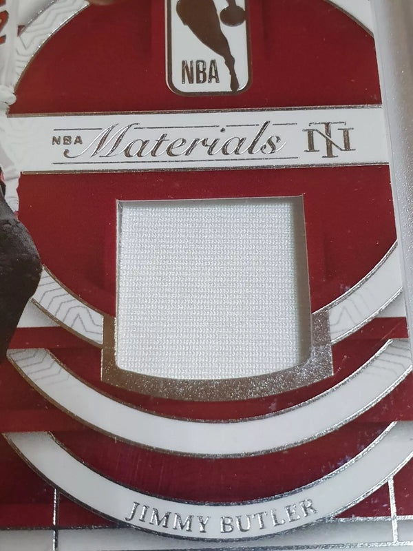 2023 Panini National Treasures Jimmy Butler #PATCH /99 Game Worn Jersey - Rare