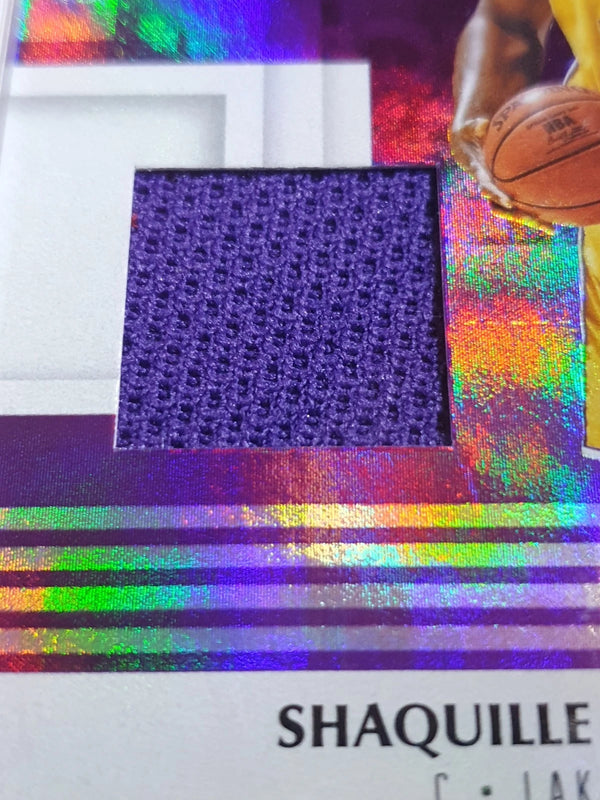 2017 Panini Status Shaquille O'Neal #PATCH Game Worn Jersey - Ready to Grade
