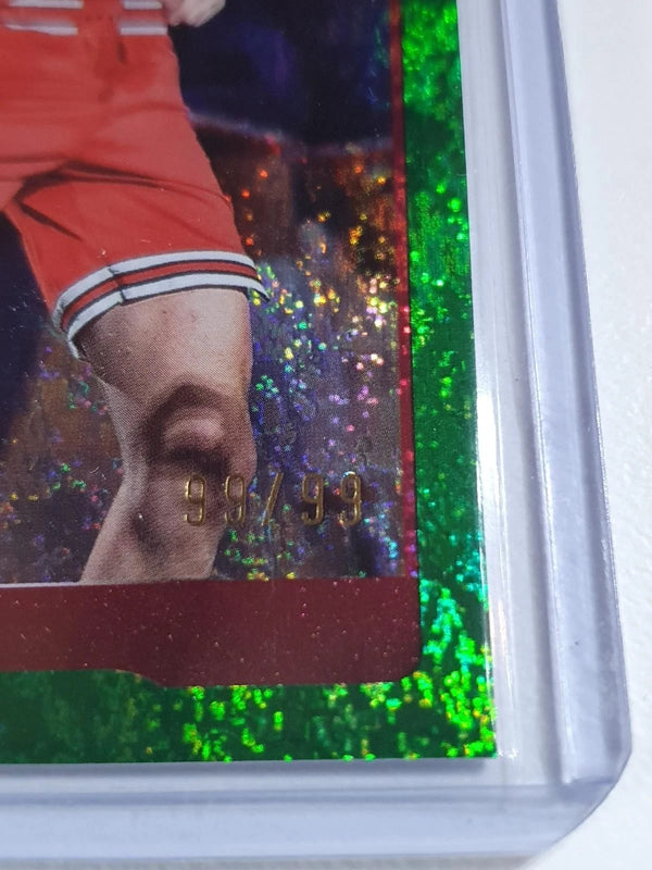 2025 Topps Flagship Josh Giddey #35 GREEN HOLO FOIL 99/99 (Bulls) - Rare