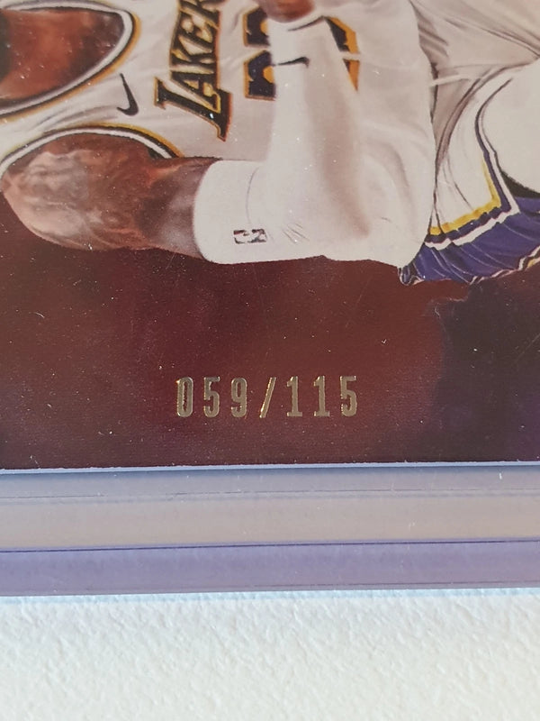 2024 Panini Origins Lebron James #35 MAROON /115 Edition - Ready to Grade