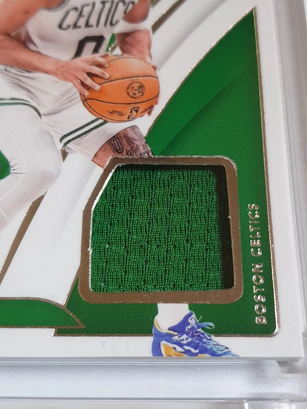 2023 Panini Immaculate Jayson Tatum #PATCH /99 Game Worn Jersey - Ready to Grade