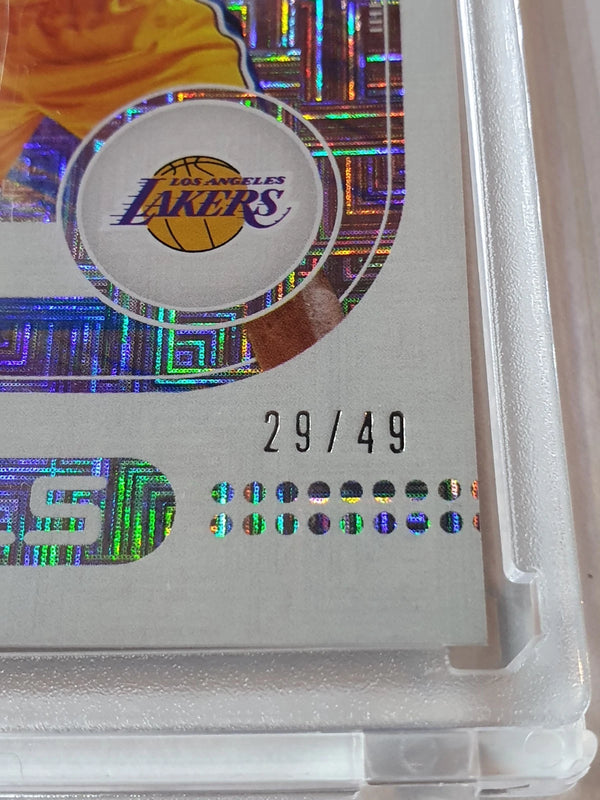 2019 Panini Status Shaquille O'Neal #23 GREEN ESCHER SQUARES /49 Holo - Rare