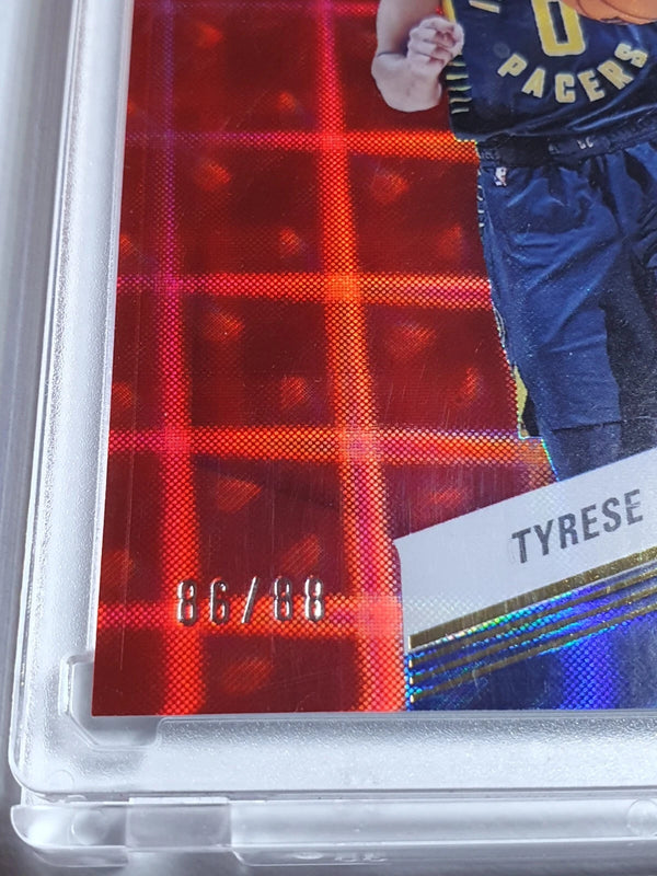 2022 Panini Donruss Elite Tyrese Haliburton #100 ASIA HYPER RED /88 Holo - Rare
