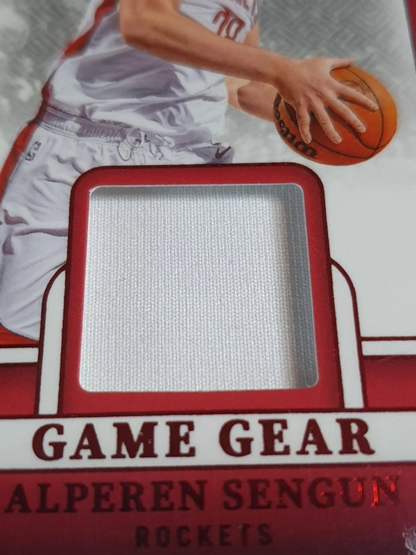 2024 Panini National Treasures Alperen Sengun #PATCH RED /24 Game Worn Jersey