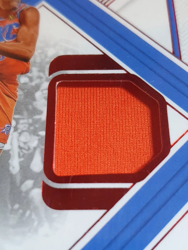 2024 National Treasures Jalen Williams #PATCH RED 01/24 Game Worn Jersey - Rare