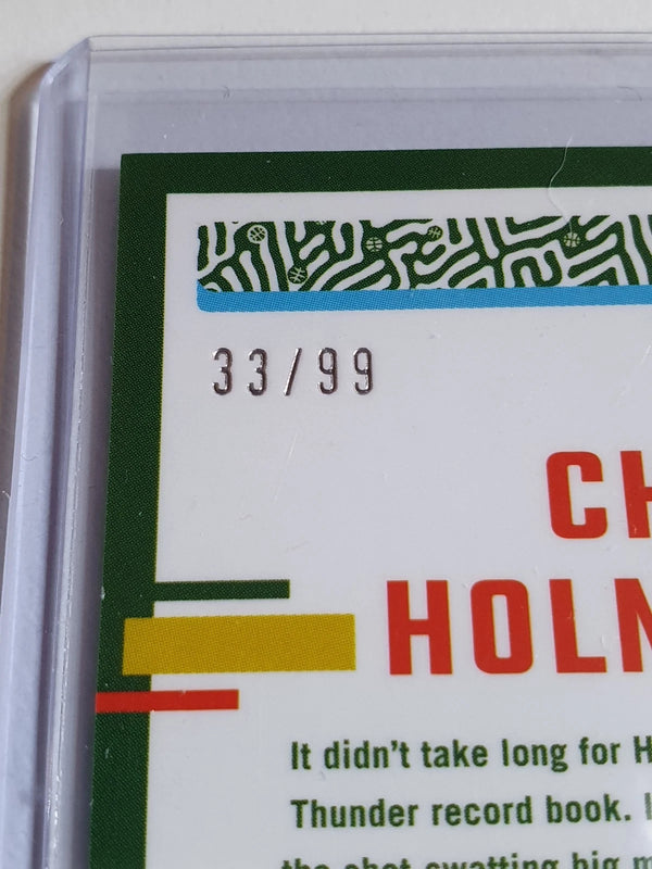 2023 Panini Donruss Optic Chet Holmgren #114 COPPER GLITTER /99 Holo - Rare