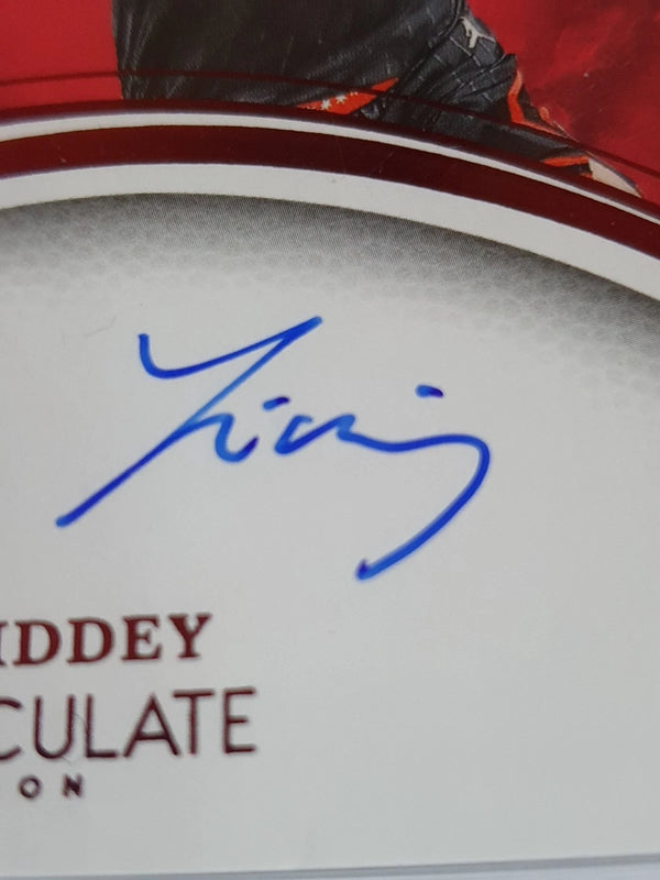 2024 Panini Immaculate Josh Giddey AUTO RED 01/25 - On Card Autograph (Bulls)