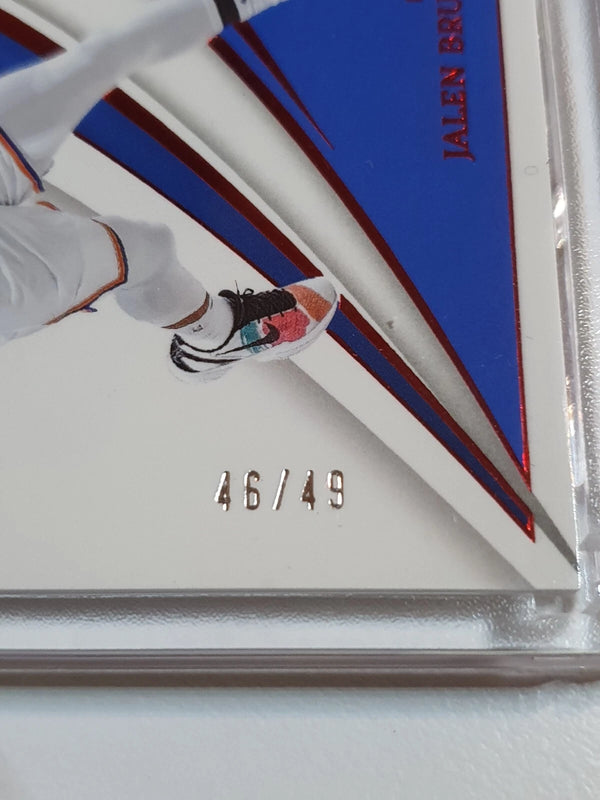 2023 Panini Immaculate Jalen Brunson #1 RED /49 Foil Edition - Ready to Grade