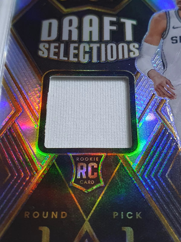 2023 Select Victor Wembanyama Rookie #PATCH Silver Holo RC Jersey - Rare