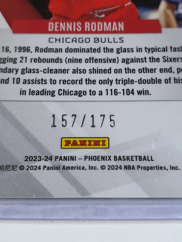 2023 Panini Phoenix Dennis Rodman #142 PINK /175 Holo - Ready to Grade