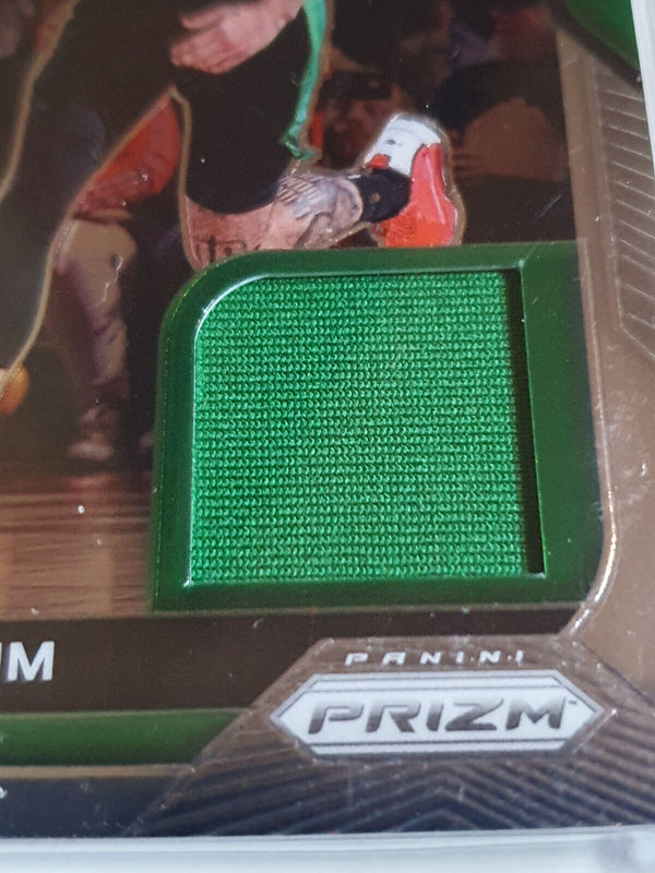 2020 Panini Prizm Jayson Tatum #PATCH Game Worn Jersey - Ready to Grade