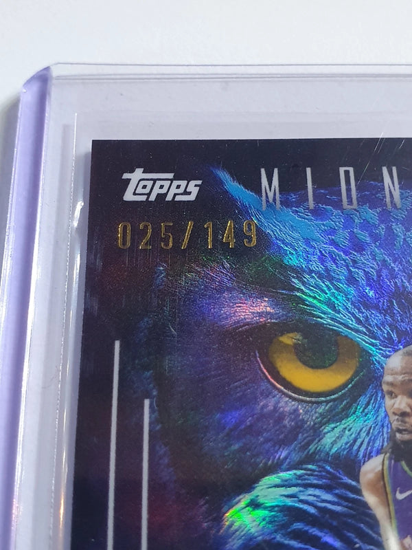 2025 Topps Midnight Kevin Durant #NO6 MORNING /149 Holo - Ready to Grade