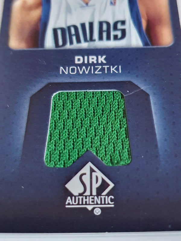 2006 SP Authentic Dirk Nowitzki #PATCH Game Worn Jersey - Ready to Grade