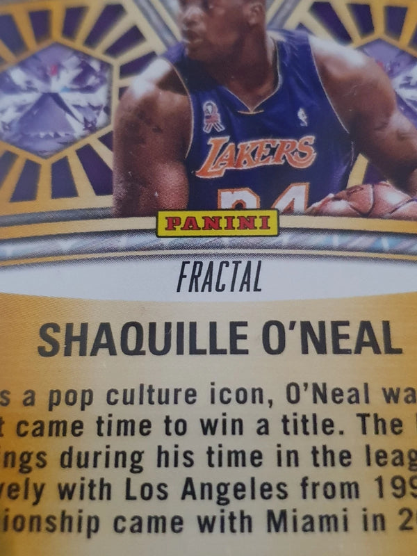 2024 Panini Revolution Shaquille O'Neal #10 FRACTAL Holo Ring Bearers - Rare