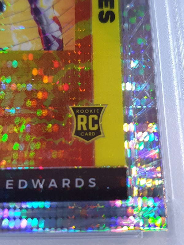 2020 Panini Flux Anthony Edwards Rookie #202 PULSAR Holo RC - PSA 10 (Low POP)
