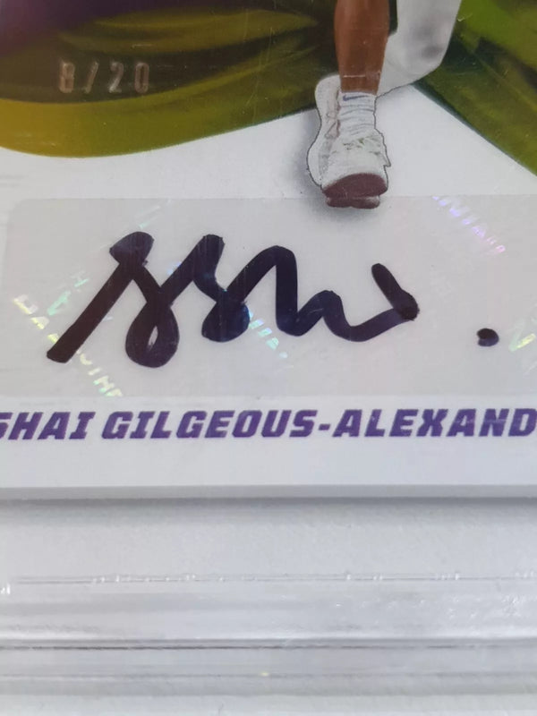 2022 Panini Shai Gilgeous-Alexander AUTO /20 Player Signed - BGS Authenticated