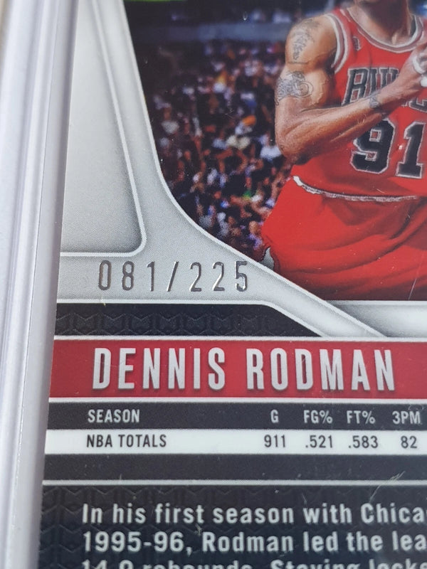 2024 Panini Prizm Dennis Rodman #277 RED Holo /225 - Ready to Grade