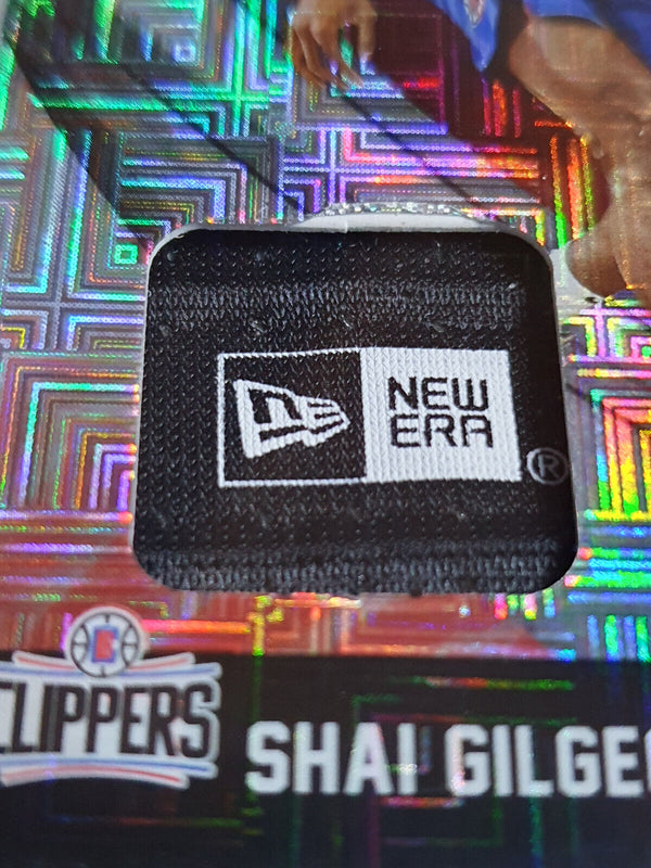 2018 Panini Shai Gilgeous-Alexander Rookie #PATCH LAUNDRY TAG /25 New Era Jersey