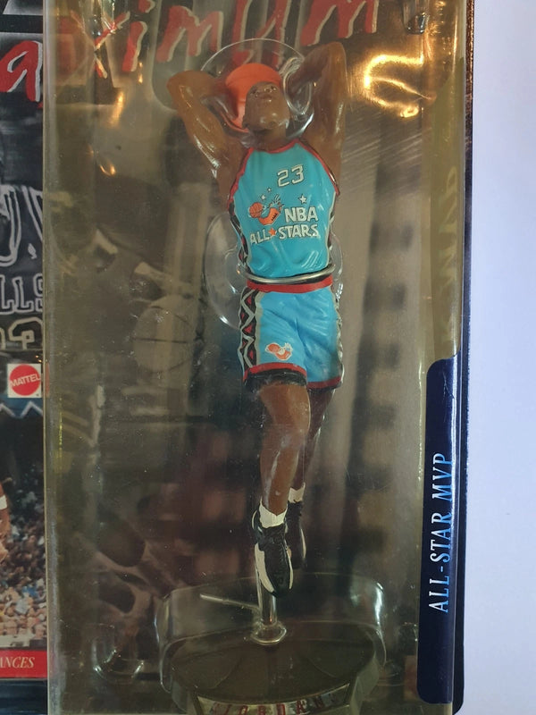 1999 Upper Deck Mattel Michael Jordan All-Star 2 Figurine - Sealed Figure & Card