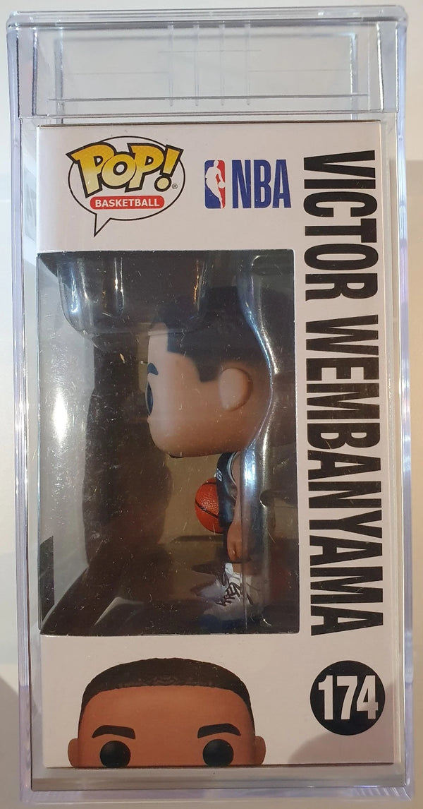 2024 Victor Wembanyama 1st Funko PSA 9 Figure #174 - Low POP RARE Encapsulated