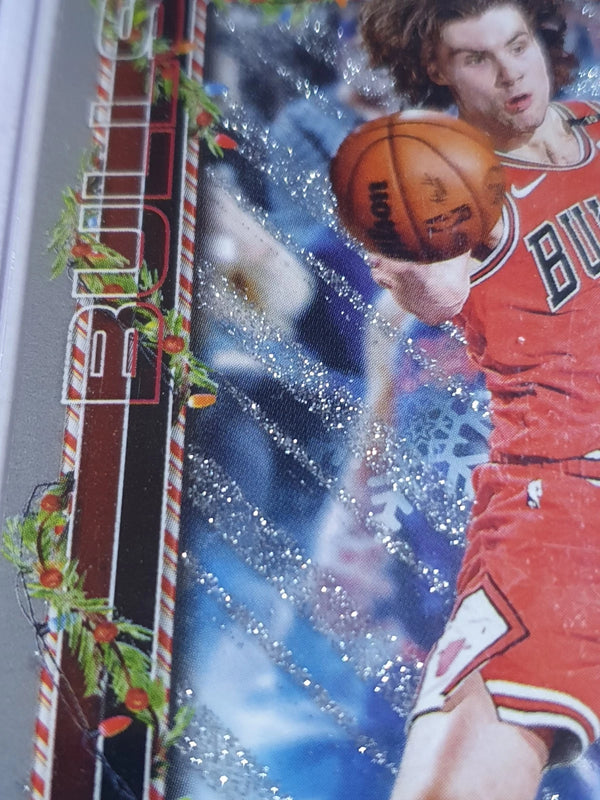 2025 Topps Holiday Josh Giddey #H28 GLITTER Holo (Bulls) - Ready to Grade