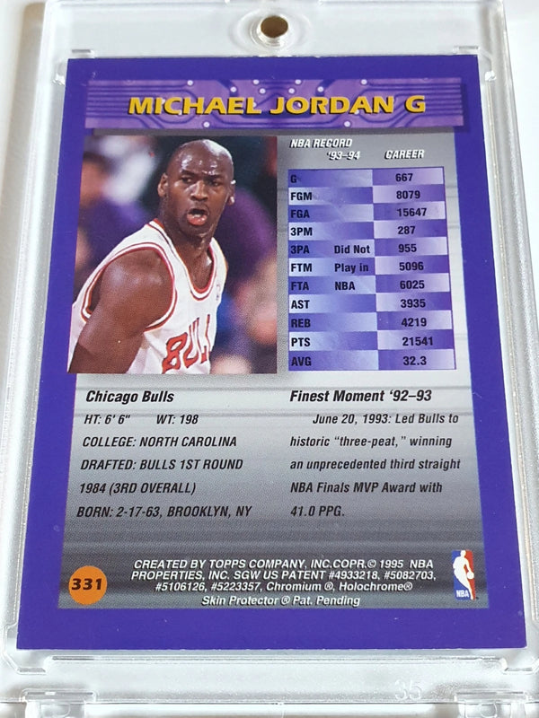 1994 Topps Finest Michael Jordan #331 - Ready to Grade