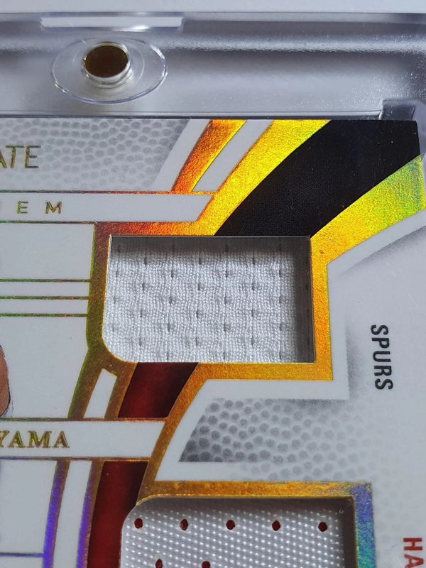 2024 Immaculate Victor Wembanyama Risacher Sarr RC #PATCH /99 Triple Jerseys