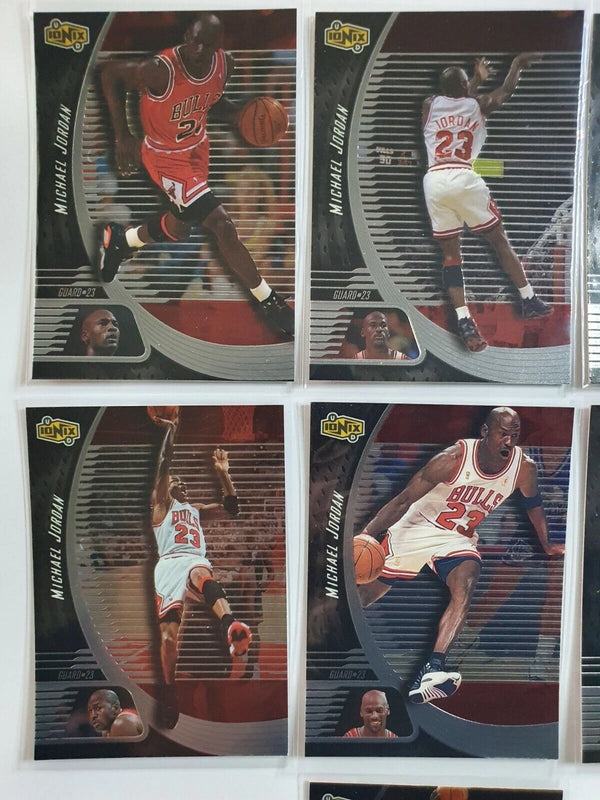 Lot of 7 x 1998 Upper Deck Ionix Michael Jordan COMPLETE SET of 7