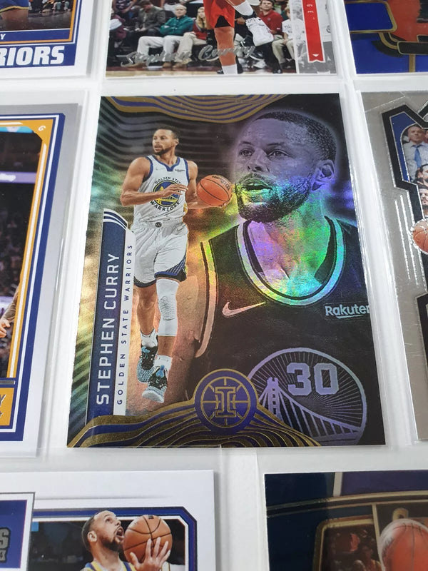 Lot of 14 x Stephen Curry Collection Cards - Color Variants + Holos + Parallels