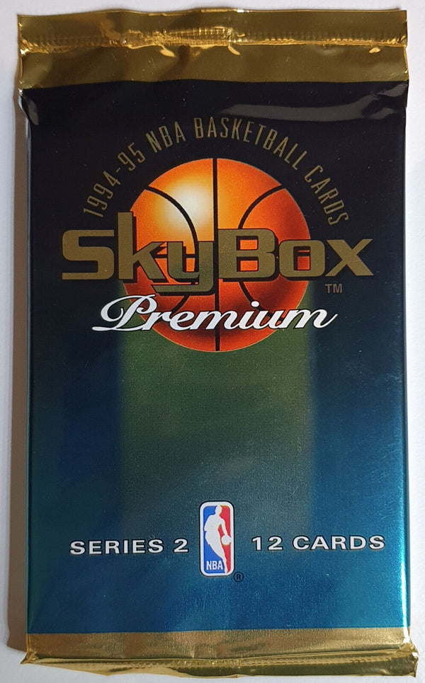 1994-95 Skybox Premium NBA Basketball Series 2 Pack - Factory Sealed Packs