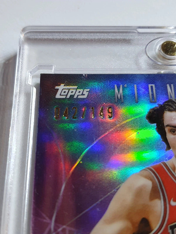 2025 Topps Midnight Josh Giddey #11 MORNING /149 Holo (Bulls) - Ready to Grade