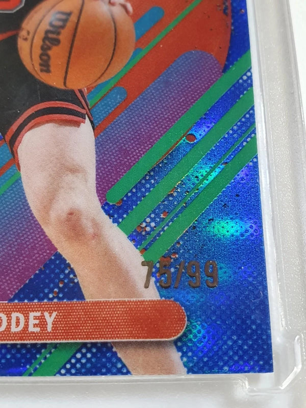 2025 Topps Finest Josh Giddey #234 RARE BLUE /99 Refractor (Bulls) - Rare