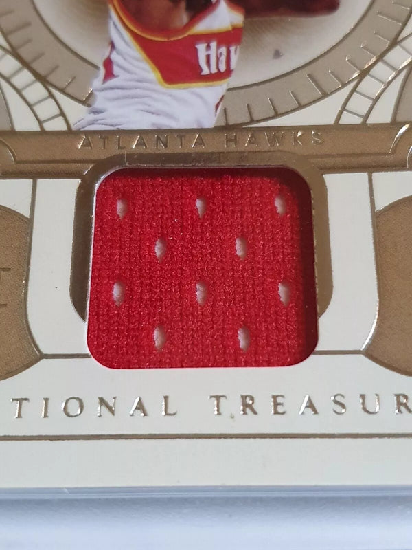 2020 National Treasures Dominique Wilkins #PATCH /99 Game Worn Jersey - Rare